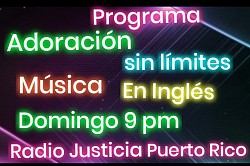 PROGRAMA ADORACION SIN LIMITES - DOMINGO 9:00PM